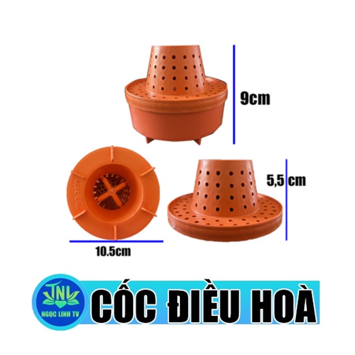 Cốc điều hòa- phụ kiện thông minh dành cho Phong lan hàng chuẩn Ngọc Linh