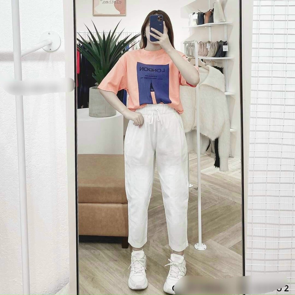 Quần Baggy Kaki Lưng Thun ULZZANG Năng Động - 54