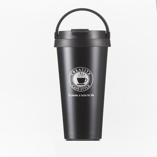 Cốc giữ nhiệt creative hàn quốc có quai xách dung tích 500ml