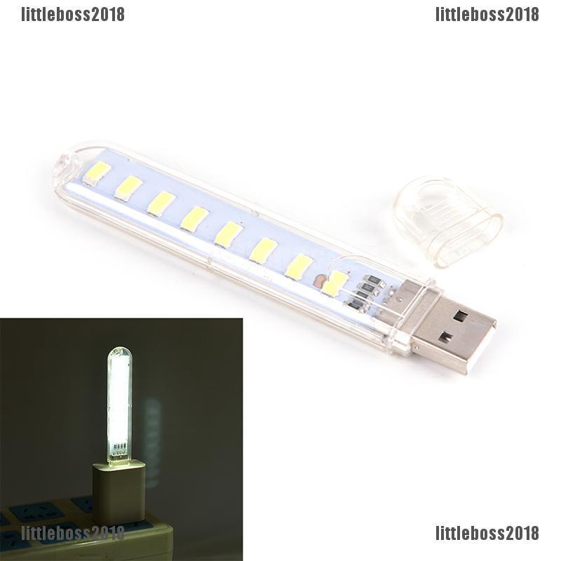 Đèn LED mini 8 bóng cổng USB tiện lợi