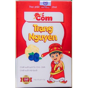 Cốm Trạng Nguyên – Hỗ trợ giảm tăng động, mất tập trung, tăng cường trí não cho trẻ thông minh, phản xạ nhanh (30 gói)