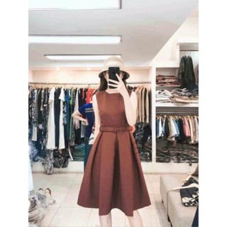 Đầm Phối Belt (Kèm Hình Thật) [TIAMOCHAN]