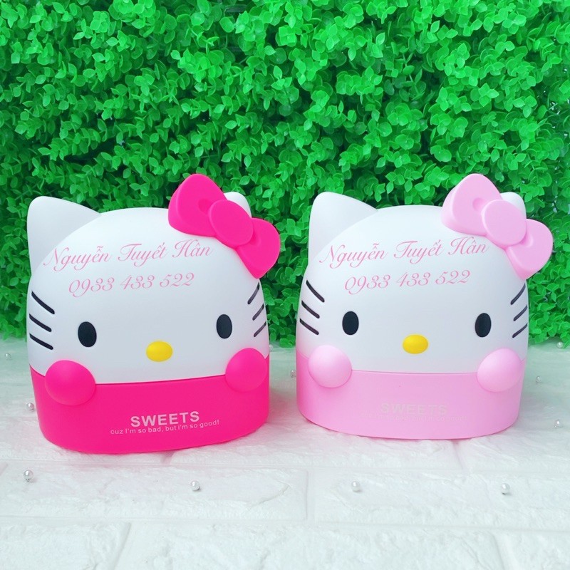 Hộp đựng khăn giấy cuộn Hello Kitty