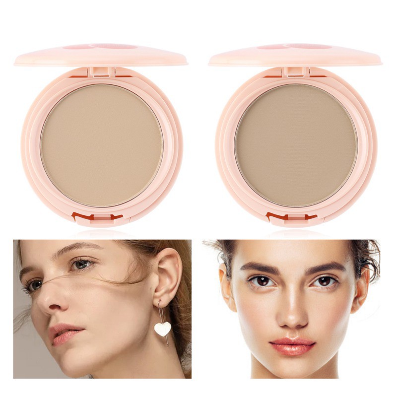 [Hàng mới về] Phấn che khuyết điểm có chất lì che phủ lỗ chân lông làm sáng tông màu da dành cho trang điểm mặt
