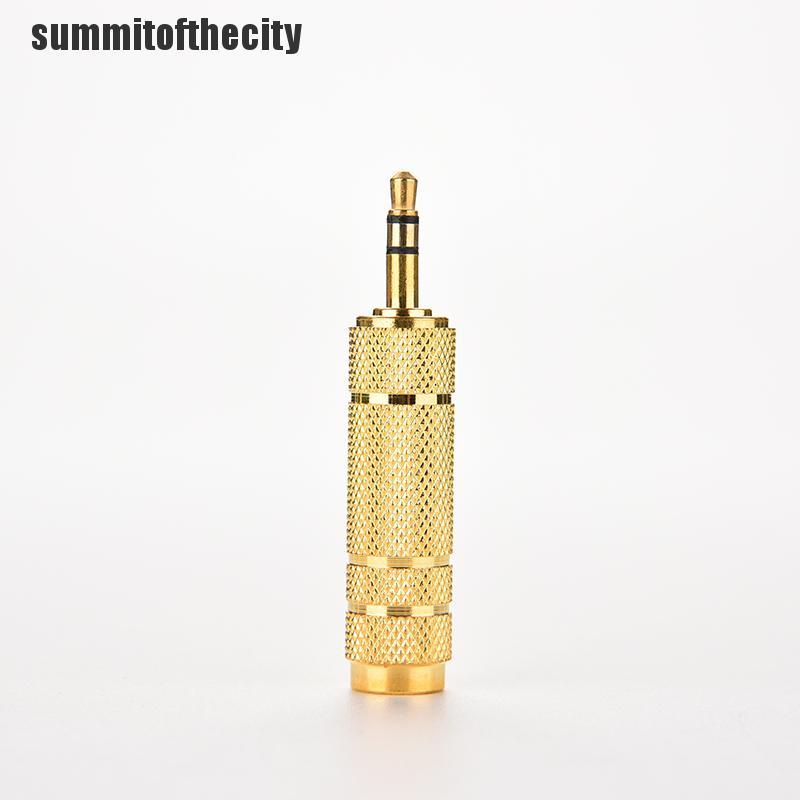 Giắc Cắm Chuyển Đổi Từ 3.5mm Male Sang 6.35mm Female Audio MIC