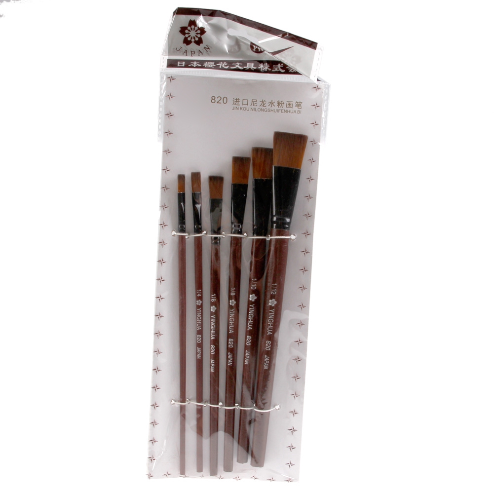 Set 6 cọ vẽ tranh tiện dụng chất lượng cao