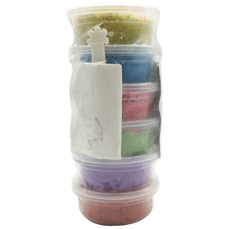 Bộ 6 Hộp Cát Động Lực Màu 005