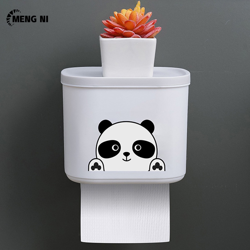 Hộp đựng cuộn giấy vệ sinh MENGNI gắn tường chống nước đa dụng