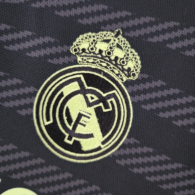 Bộ Đồ Đá Banh Màu Đen Đội Tuyển Real MadridES 2022 2023
