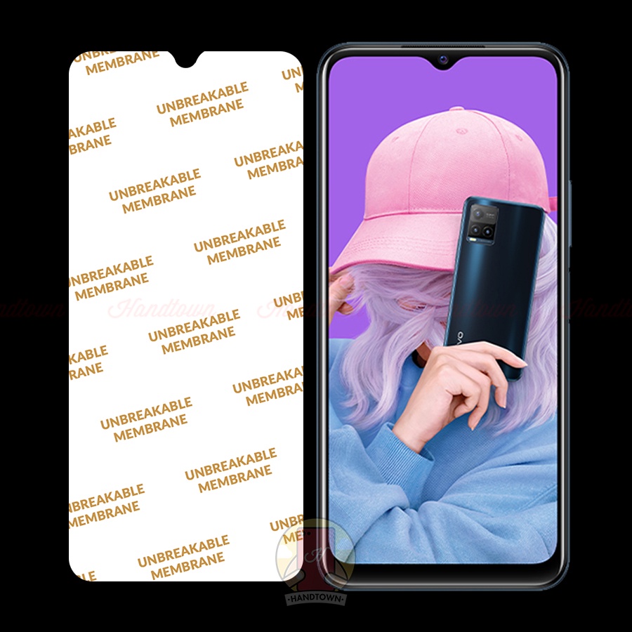 PPF Vivo Y21s VivoY21 VivoY21S Cường Lực Dẻo Chống Xước Chống Nước Chống Vân Tự Phục Hồi Handtown