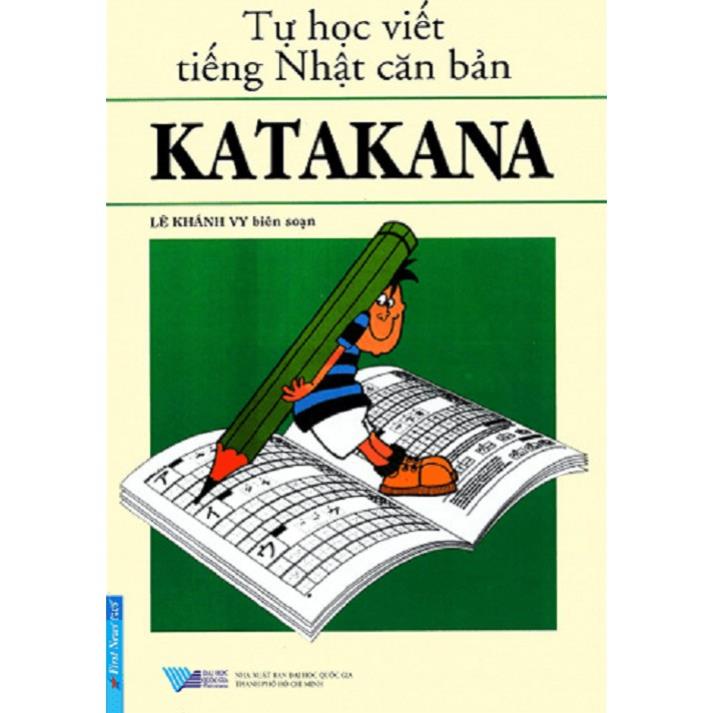 Sách- Combo Tự Học Viết Tiếng Nhật Căn Bản Hiragana + Katakana - First News