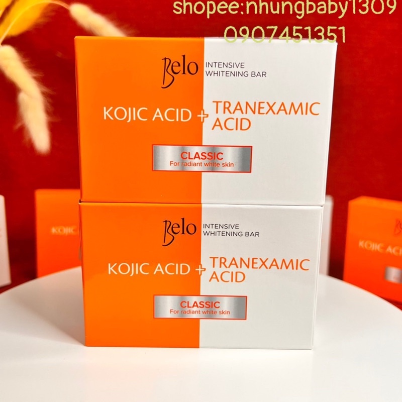 Xà phòng Kojic Belo làm sáng da mặt và body