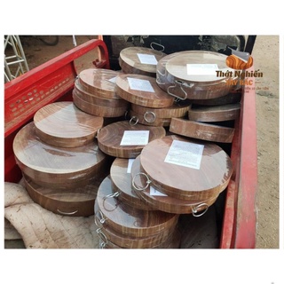Thớt gỗ nghiến đá 24 - 29cm