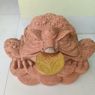 Đồ gỗ mỹ nghệ cụ cóc tài lộc