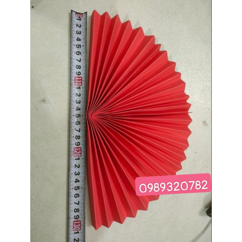 Rẻ quạt, quạt giấy làm oản, tháp bánh, trang trí, decor siêu đẹp