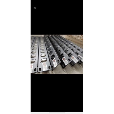 Thanh Panel Bắt Jack Loa ,jack tín hiệu, jack nguồn. Mã 8 lỗ không jack hàng dày loại 1