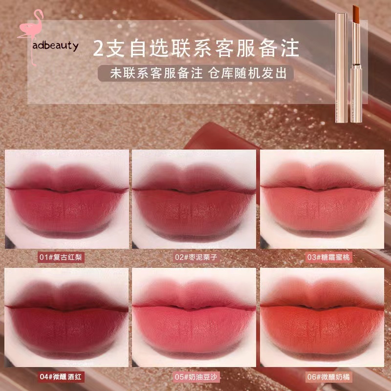 Son Môi Lì Kháng Nước Lâu Trôi Và Lên Màu Chuẩn Đẹp Cho Nữ Son kem trang điểm không phai màu chuyên nghiệp thời trang Son kem lì HLLR mềm mịn như nhung dưỡng ẩm không thấm nước