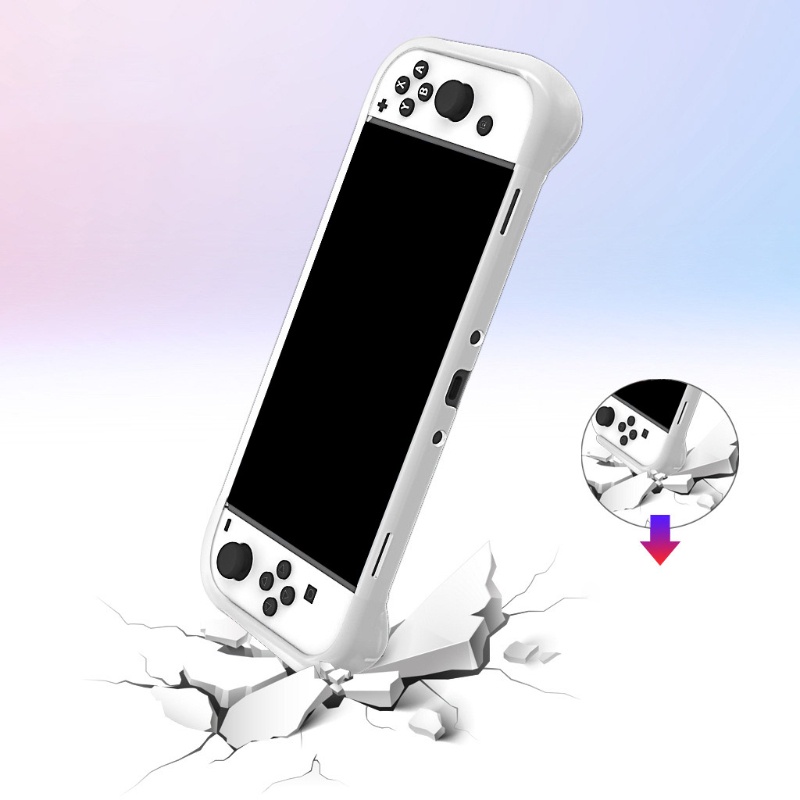 Vỏ Bọc Bảo Vệ Chống Trượt Cho Tay Cầm Chơi Game Switch OLED Ốp