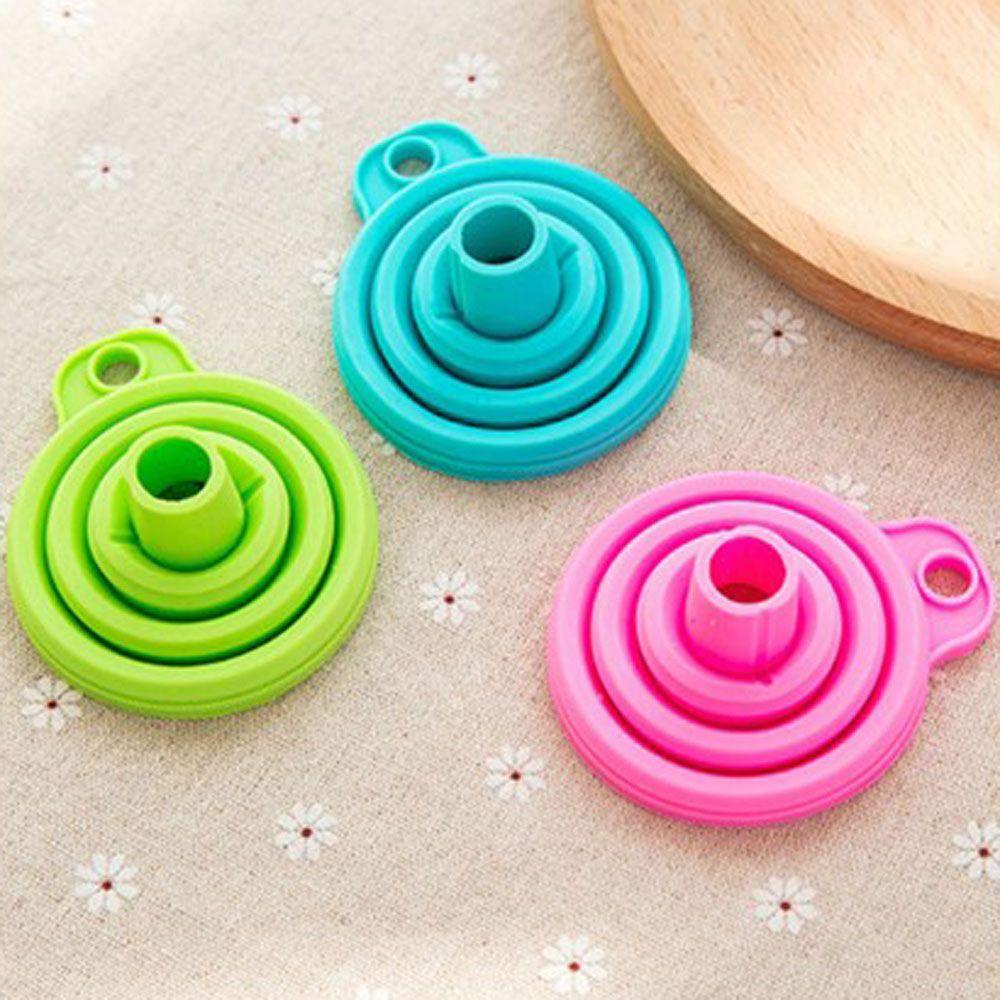 Phễu Silicone Gấp Gọn Sáng Tạo Hữu Ích Cho Nhà Bếp