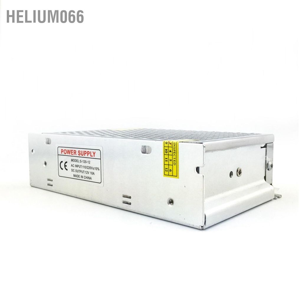 Nguồn tổ ong 12V/10A nguồn tổng dùng cho camera,đèn led,motor, máy bơm Helium066