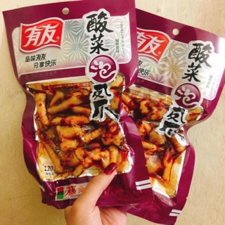 Chân gà YuYu tím 180g