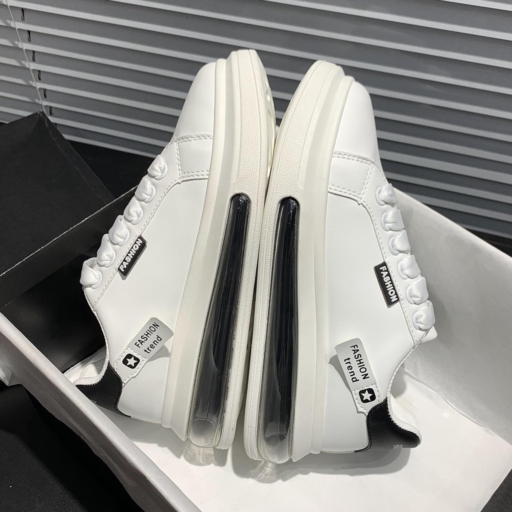 Giày thể thao đế dày thoáng khí màu trắng phong cách Nhật Bản thời trang dễ phối đồ cho nữ | BigBuy360 - bigbuy360.vn