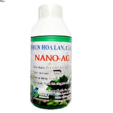 xịt phun hoa cây cảnh nano AG, nano bạc