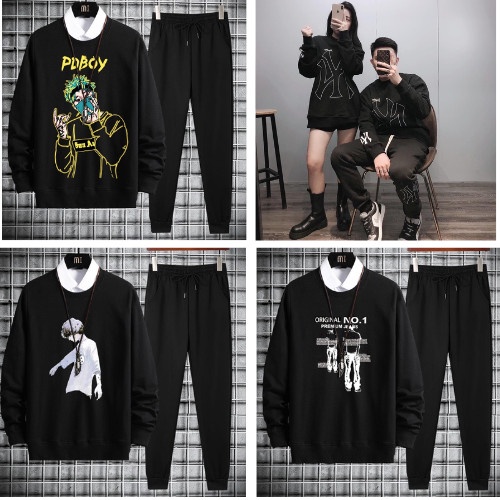 Bộ nỉ nam hoodie,quần áo nam sweter unisex in hình đẹp trend 2022-2023 phong cách sành điệu hàn quốc chất liệu cao cấp