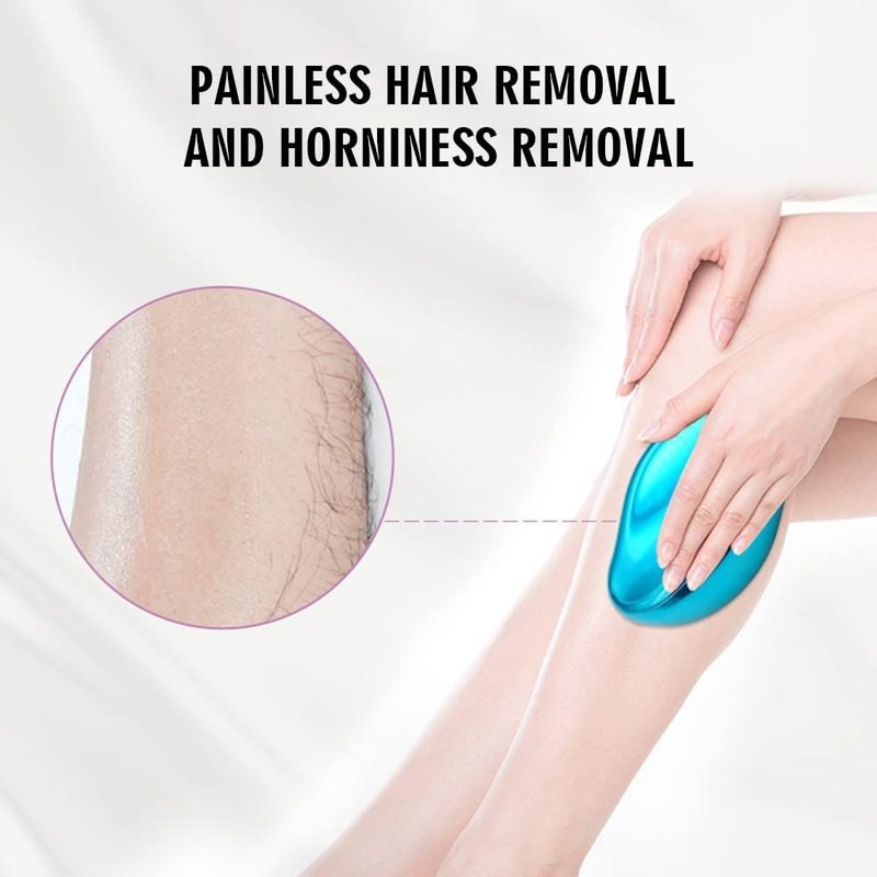 Crystal Painless Gentle Hair Remover/ Reusable Washable Quick Hair Removal  For Physical Skin Arms Legs