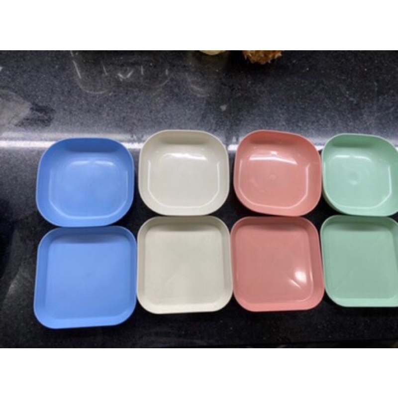 Set 8 đĩa lúa mạch đủ màu nhỏ gọn tiện lợi