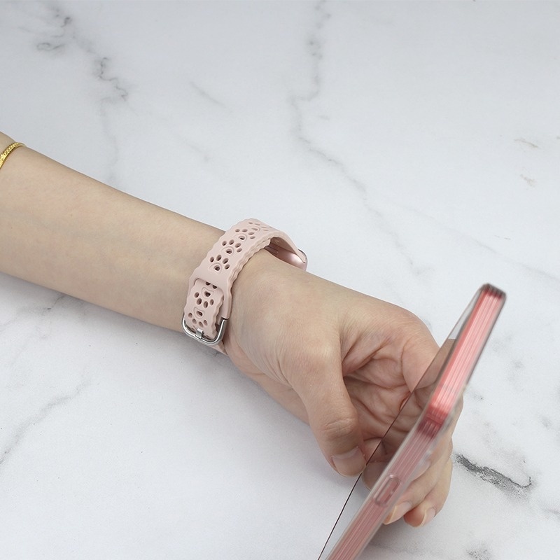 Dây Đeo Đồng Hồ Bằng Silicone Mềm Thoáng Khí In Hình Dấu Chân Mèo Cho Apple Watch Band 49mm 44mm 40mm 38mm 42mm 45mm 41mm iWatch 8 Ultra 7 6 5 4 3 SE