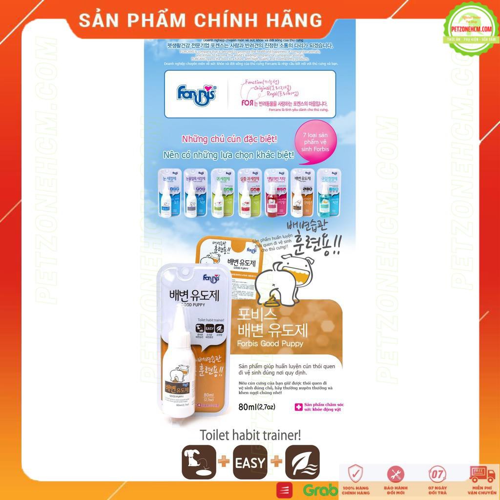 Dung dịch hướng dẫn đi vệ sinh đúng chỗ cho chó 80ml - ForCans