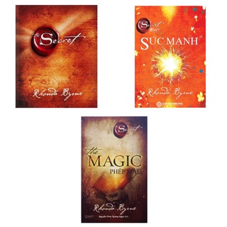 Sách - Combo 3 cuốn Bí mật secret + the magic phép màu + the power sức mạnh