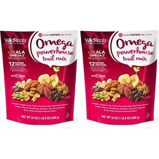 Hạt sấy khô tổng hợp WildRoot Omega Powerhouse Trail Mix 680g