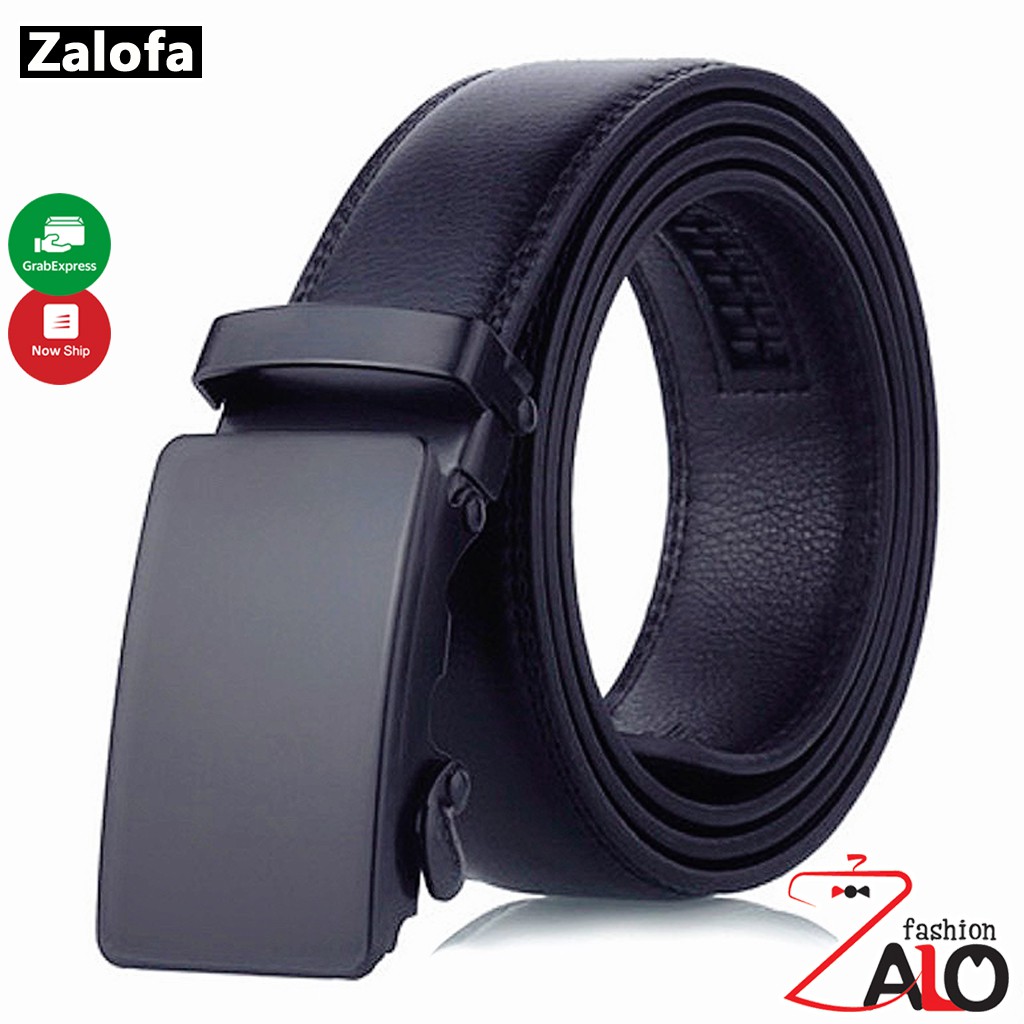 Thắt lưng da Nam Dây nịt Nam Khóa Tự Động Cao Cấp Thời Trang Phong Cách Sang Trọng Zalofa