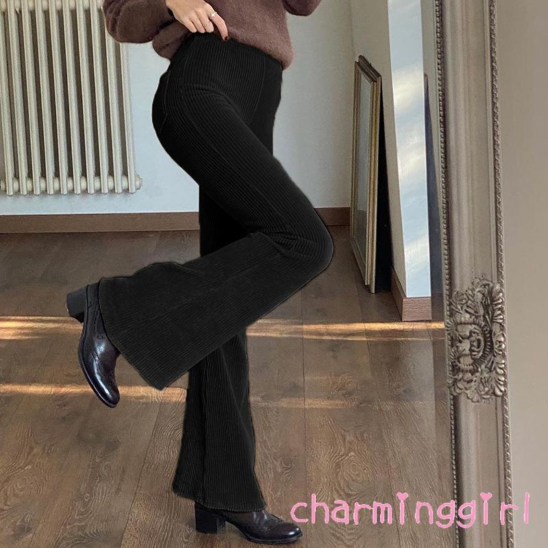 Quần Dài Ống Loe Thời Trang Dành Cho Nữ