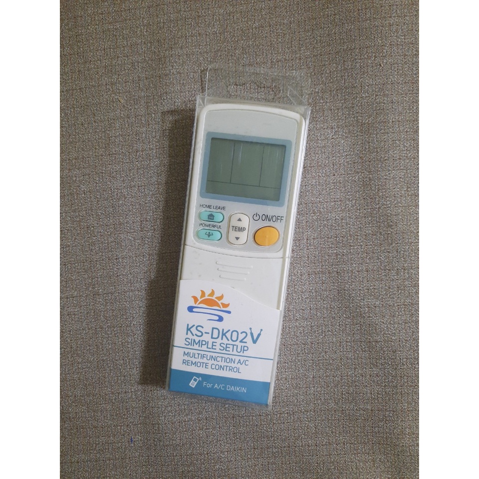 Remote Điều khiển điều hòa Dai_kin đa năng- Hàng tốt Tặng kèm Pin