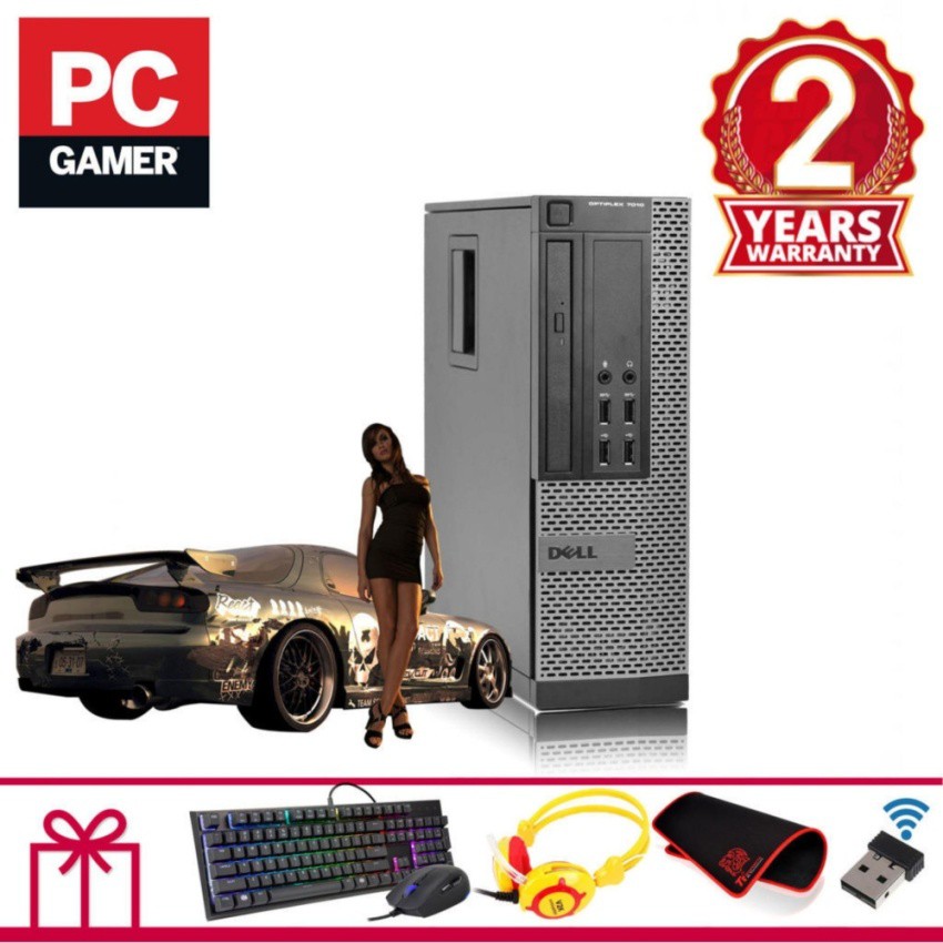 Máy tính chơi Game DELL OPTIPLEX 9010 SFF (Core I3 3220, Ram 8GB, SSD 120GB, VGA RỜI 2GB) + Quà Tặng | BigBuy360 - bigbuy360.vn