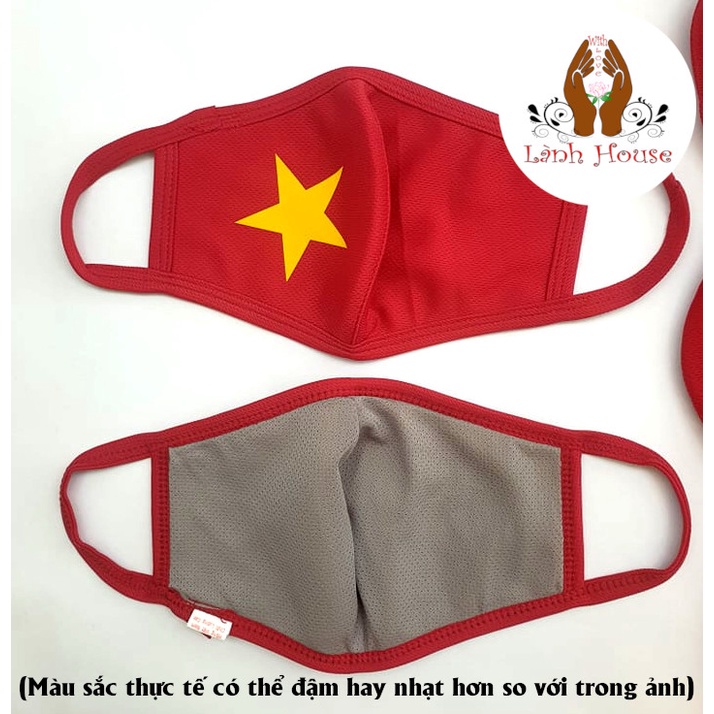 KHẨU TRANG MÀU ĐỎ SAO VÀNG | BigBuy360 - bigbuy360.vn