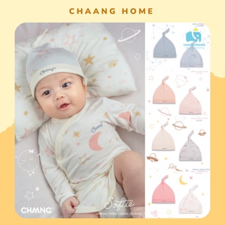 Set mũ thóp cotton cho bé sơ sinh Chaang cosmos