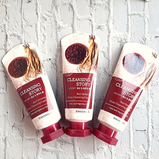 SỬA RỬA MẶT WELCOS TINH CHẤT NHÂN SÂM THẢI ĐỘC TỐ LÀM SẠCH VÀ GIỮ ẨM CHO DA 120ML