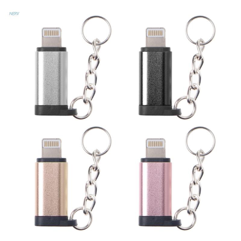 Đầu Chuyển Đổi Nerv Type C Cái Sang Có Móc Khóa Cho IPtablet táo máy nghe nhạc táo