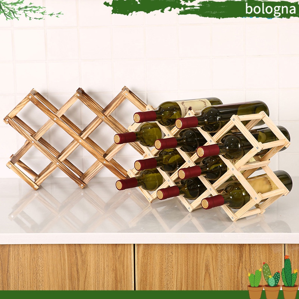 Giá đỡ chai rượu vang bằng gỗ thiết kế sáng tạo