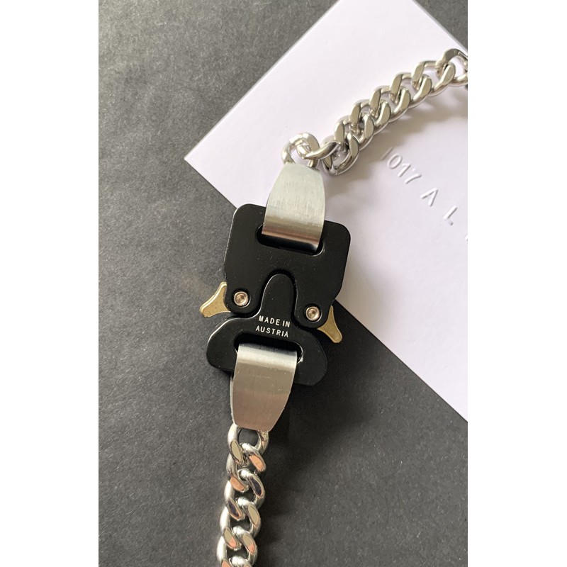 Vòng cổ 1017 ALYX 9SM buckles 4 ever chain necklace fw20