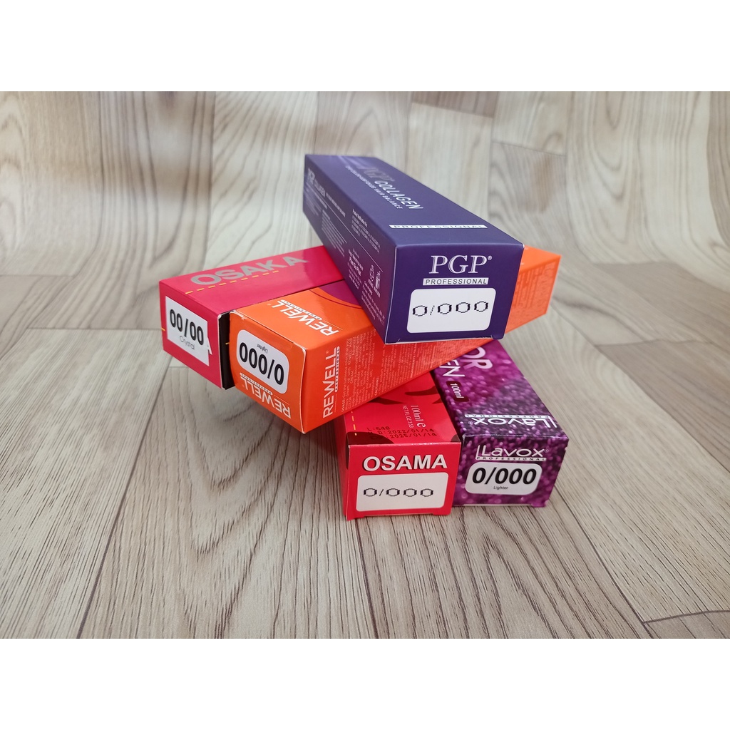Màu nhuộm tóc 0000 - Không có Oxy