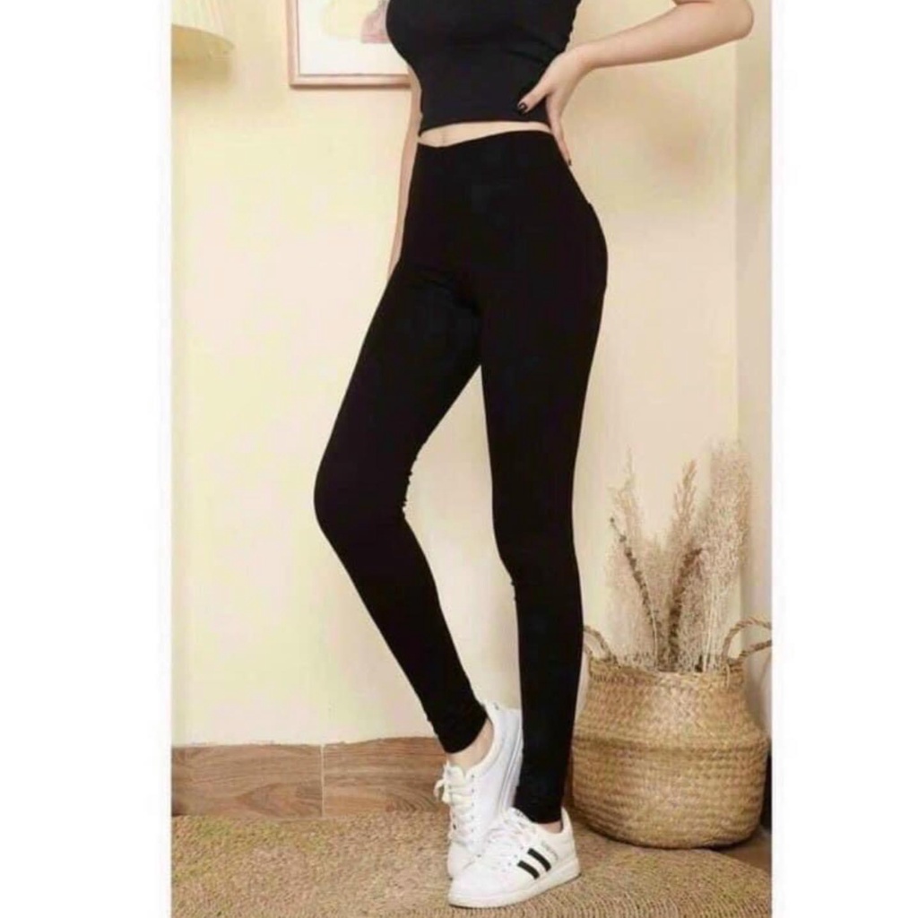 Quần lengging ngắn vận động ngoài trời, chơi thể thao, yoga, gym - Chất cotton lạnh [Mẫu 2021]