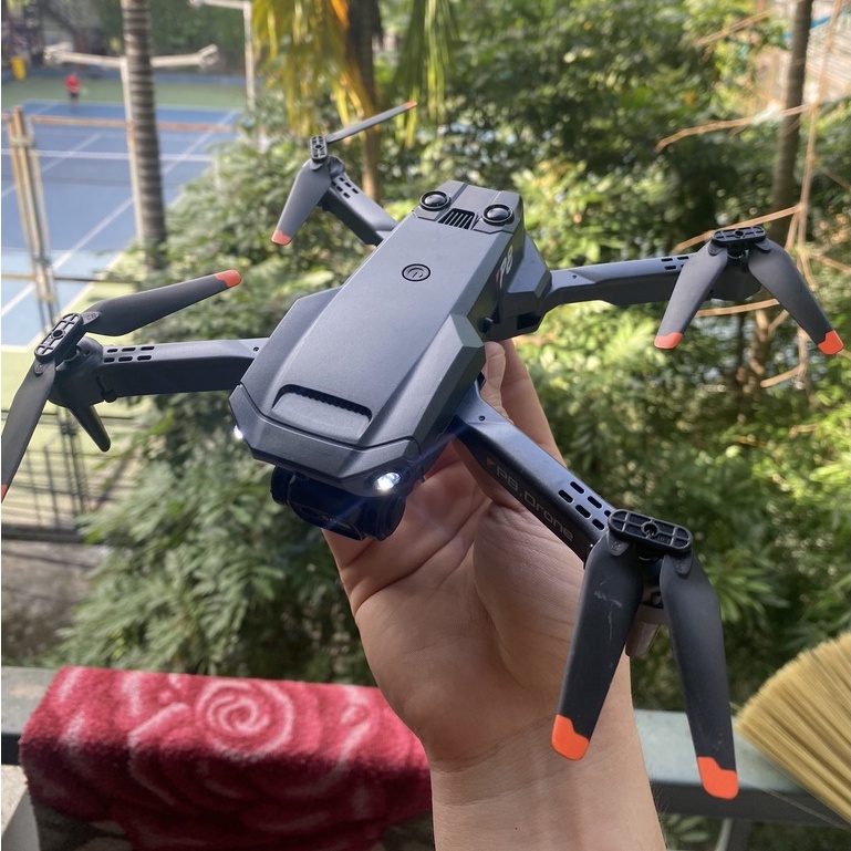 Flycam giá rẻ P8 Pro 🌈Hot 2023🌈Cảm biến 4 chiều,Camera truyền hình ảnh trực tiếp,Kết nối Wifi với điện thoại + Tặng túi.