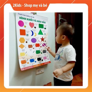 Tranh treo tường 14 chủ đề cho bé mới nhất