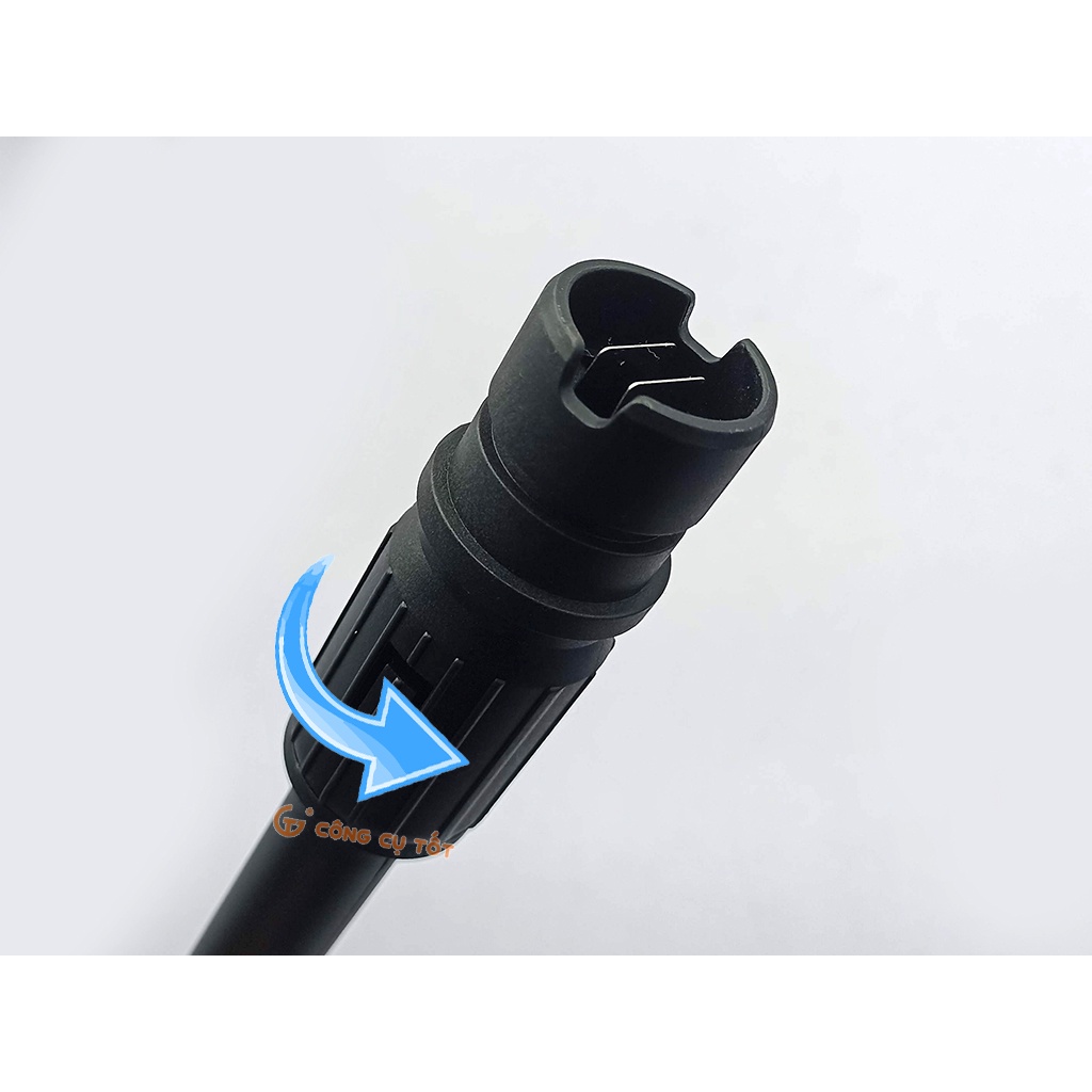 Bộ máy xịt rửa áp lực 1900psi 1400W 220V tốc độ 5.5 lít/phút kèm 5m dây và vòi Total