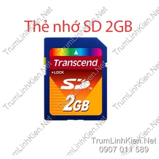 Thẻ nhớ SD 2GB cho máy công nghiệp, CNC